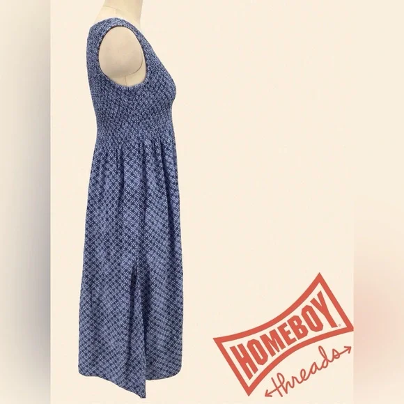 Croft And Barrow Blue Dress Size M. - Picture 2 of 5